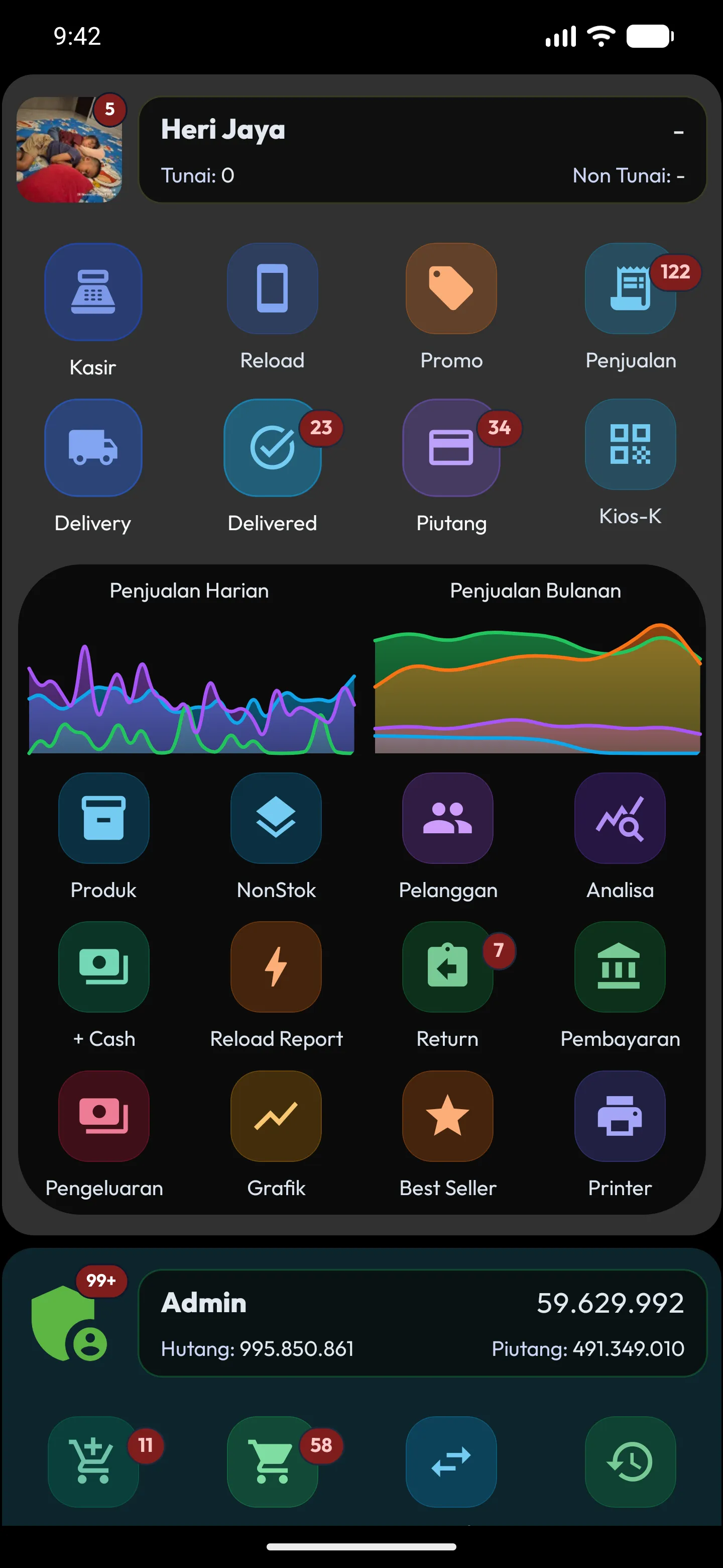 1 aplikasi kasir android 2026