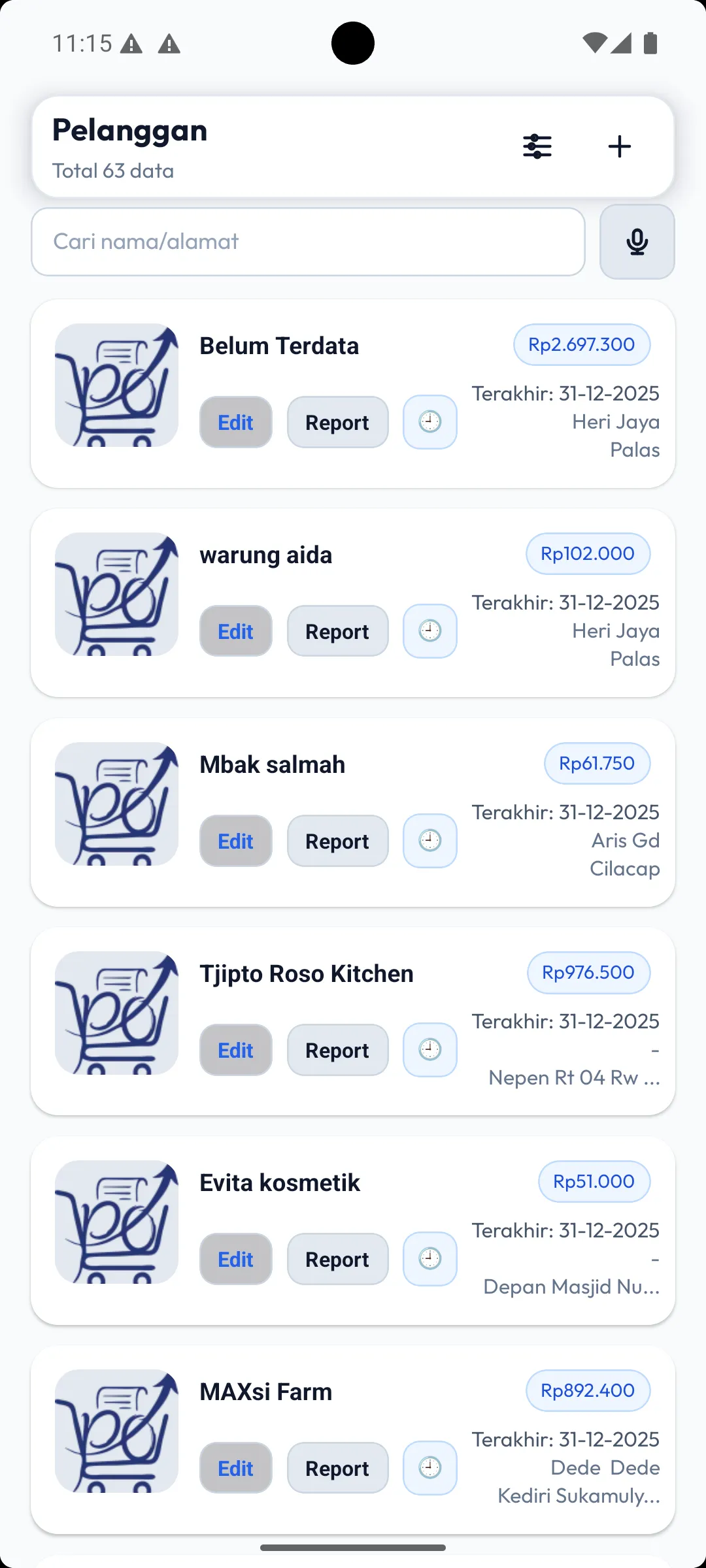 1 pelanggan light