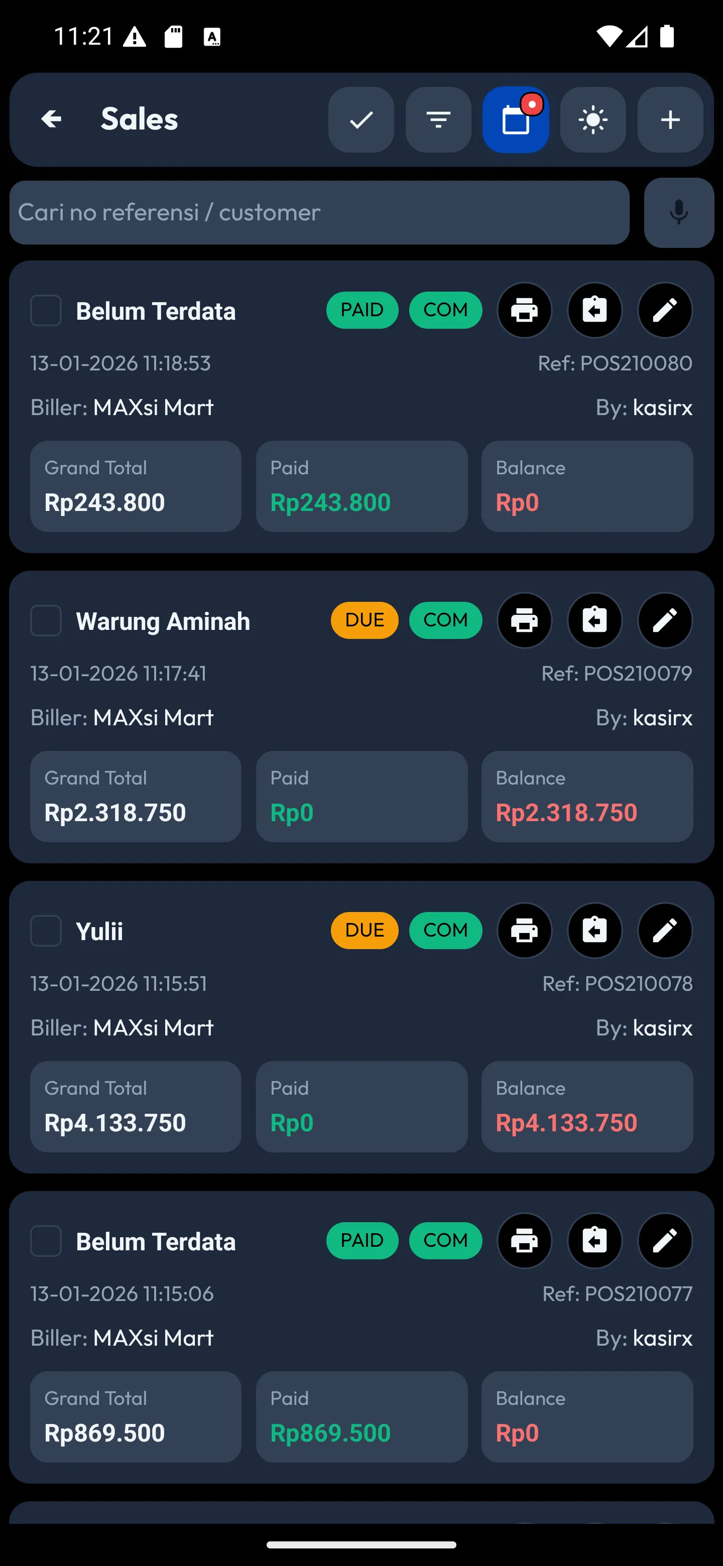 1 penjualan dark