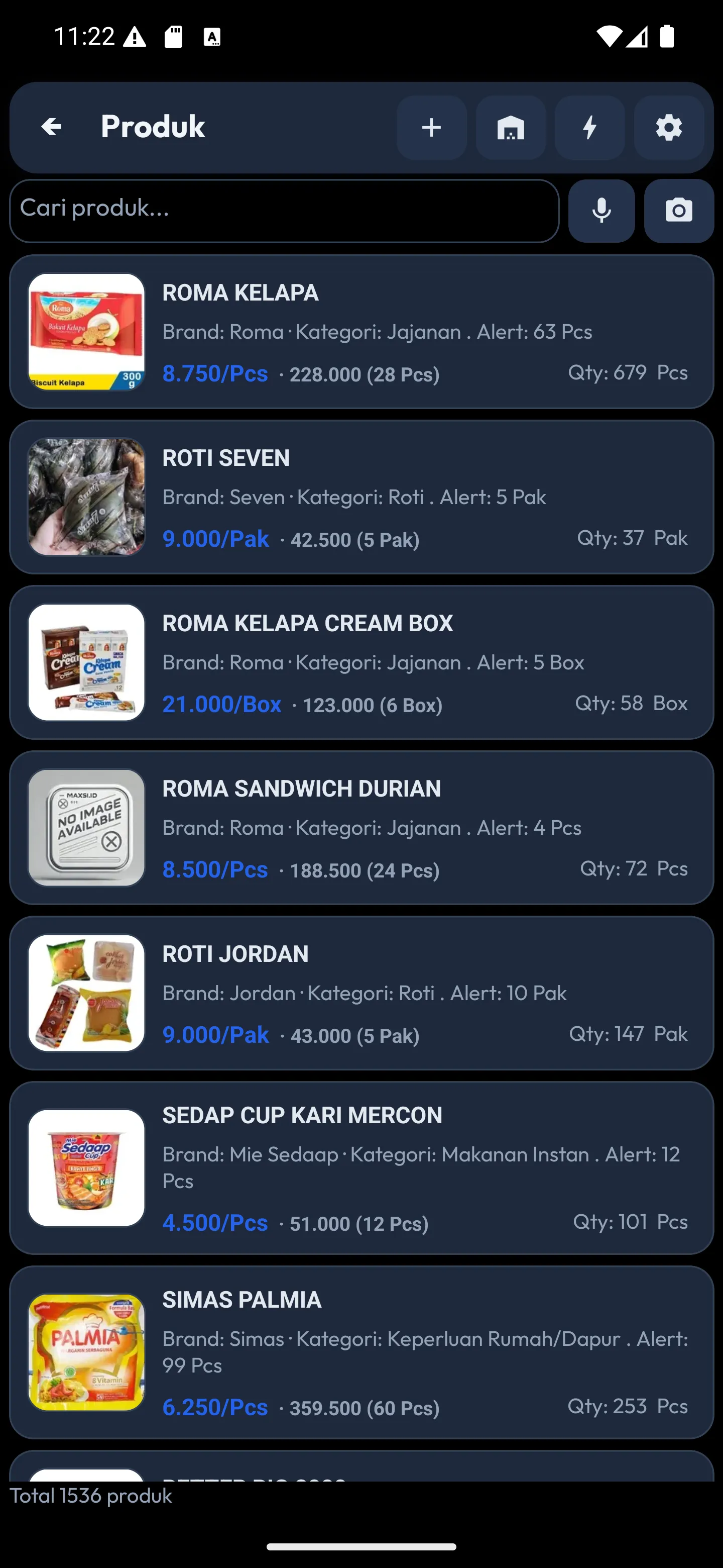 1 produk dark
