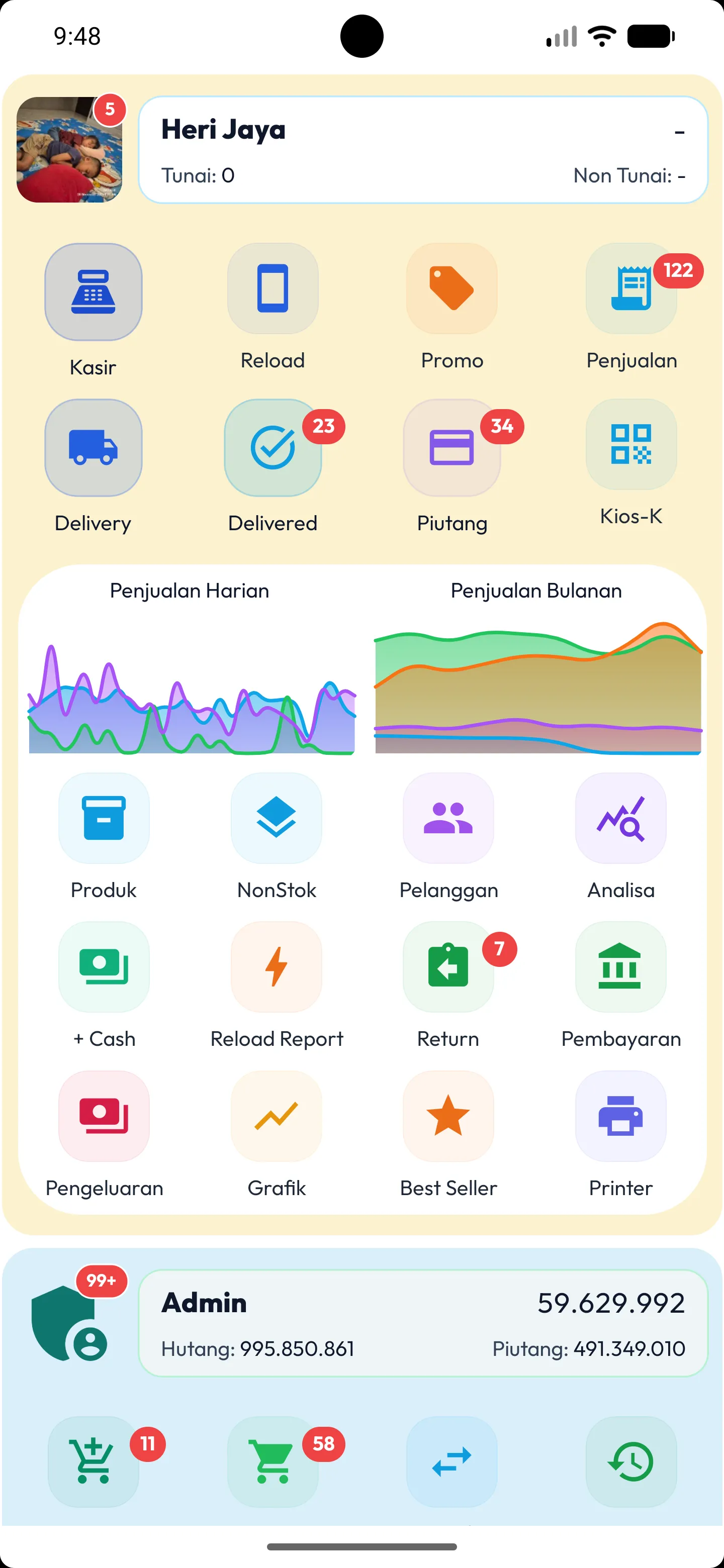 2 aplikasi kasir android 2026
