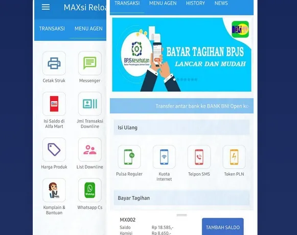 Addon Aplikasi Android Server Pulsa OtomaX