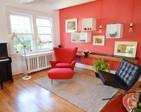 Cat Tembok Ruang Tamu