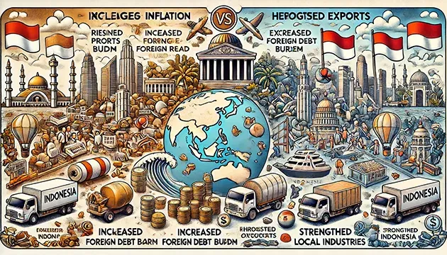 Dampak Menurunnya Nilai Tukar Rupiah