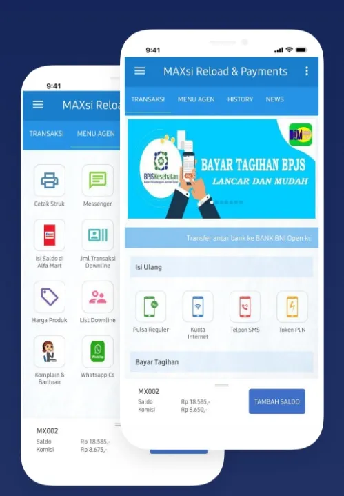 Fitur Server Pulsa dengan Aplikasi Android