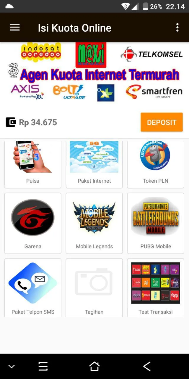 Isi-Kuota-Online-Termurah