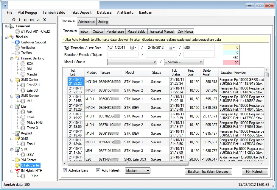 Jasa Pembuatan Server Pulsa dan Aplikasi Android