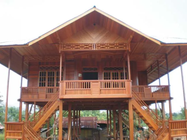 Kumpulan Gambar Rumah Kayu Sederhana Simple Dan Minimalis