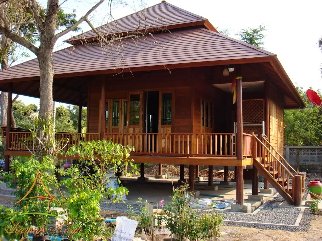 Kumpulan Gambar Rumah Kayu Sederhana Simple Dan Minimalis
