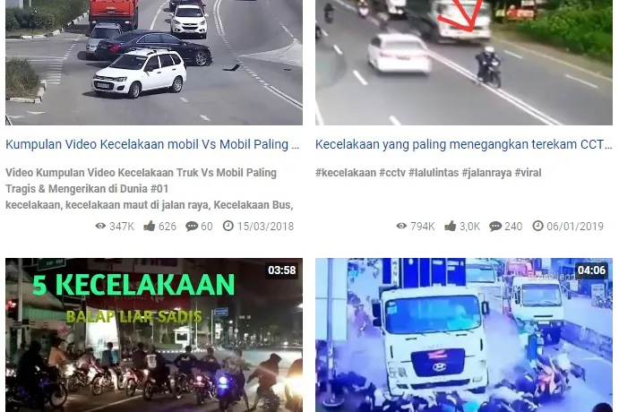 Kumpulan Video Kecelakaan Mobil Terbaru Paling Tragis