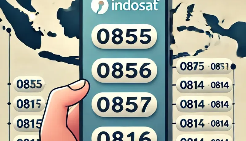 Ciri Awalan Nomor Indosat dan Daerahnya