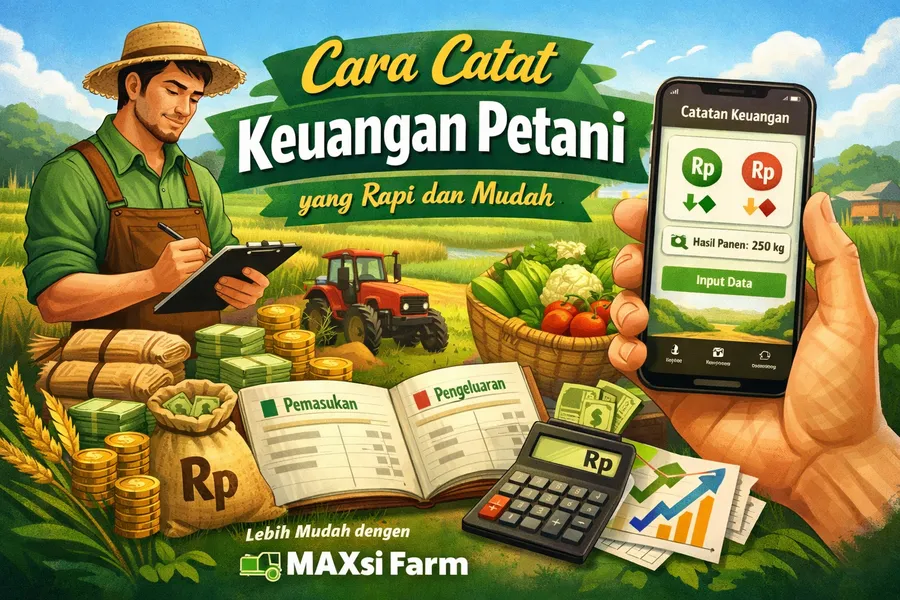 Cara Mencatat Keuangan Petani dengan Mudah dan Rapi