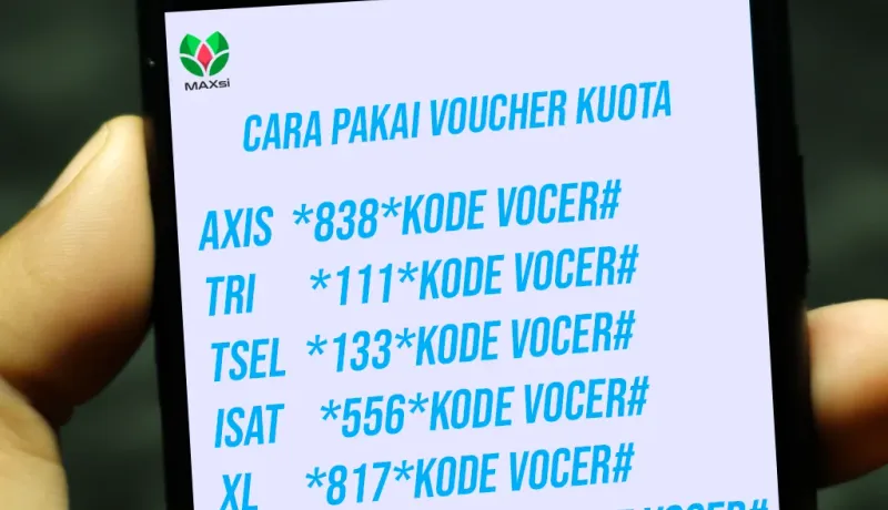 Cara Menggunakan Voucher Kuota Internet dari Berbagai Provider