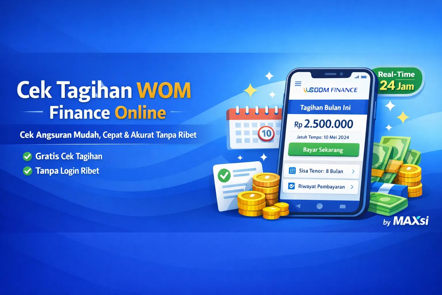 Cek Angsuran WOM Finance Online