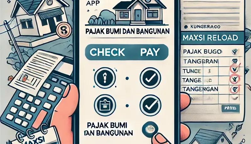 Cek dan Bayar Pajak PBB Online dengan Aplikasi MAXsi Reload