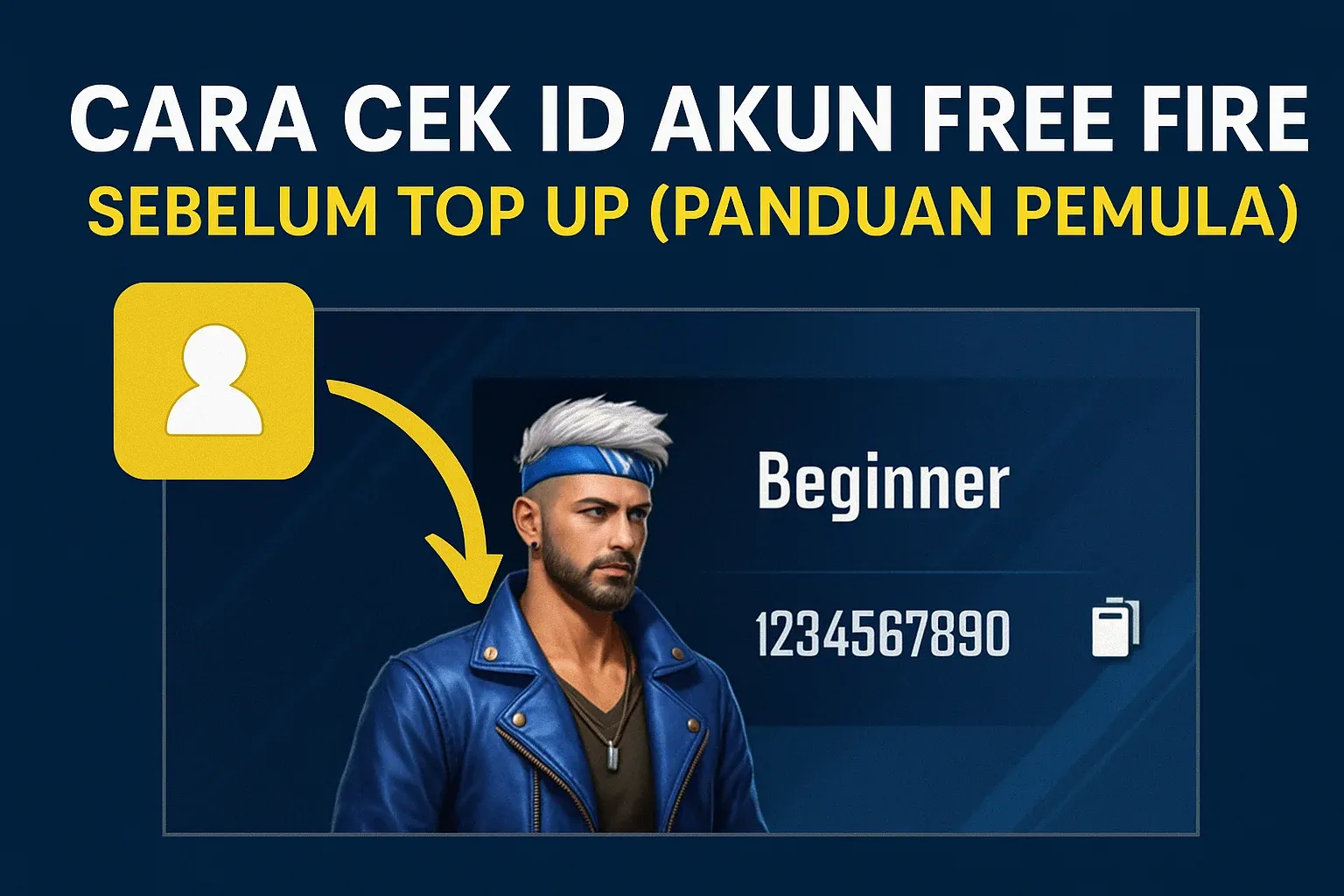 Cek ID Free Fire Sebelum Top Up
