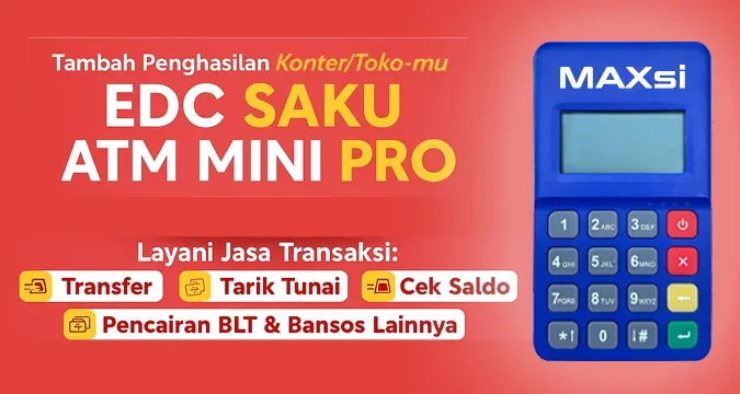 Promo 2025: Mesin EDC ATM Mini Rp 499.000 Termurah!