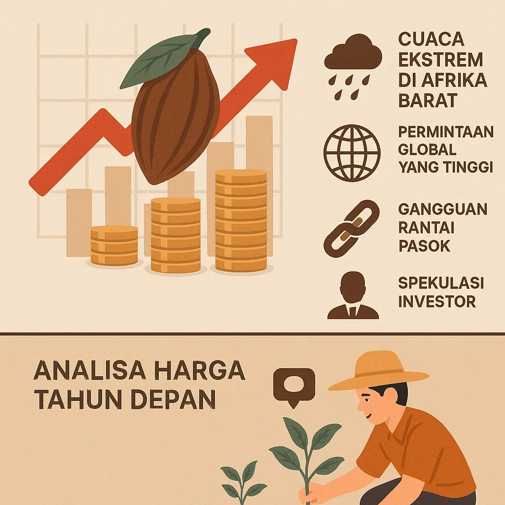 Harga Kakao Naik