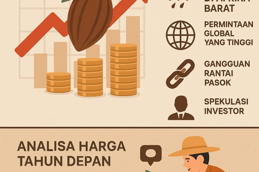 Alasan Harga Kakao Naik Minggu Ini & Analisa Tahun 2026