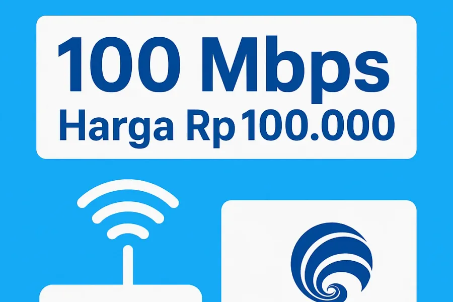 Harapan Baru Internet Murah di Indonesia: 100 Mbps Rp100.000