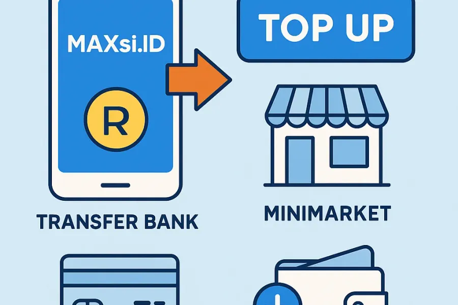 5 Cara Isi Saldo DANA Tanpa Ribet (2025) - Termasuk via MAXsi.ID