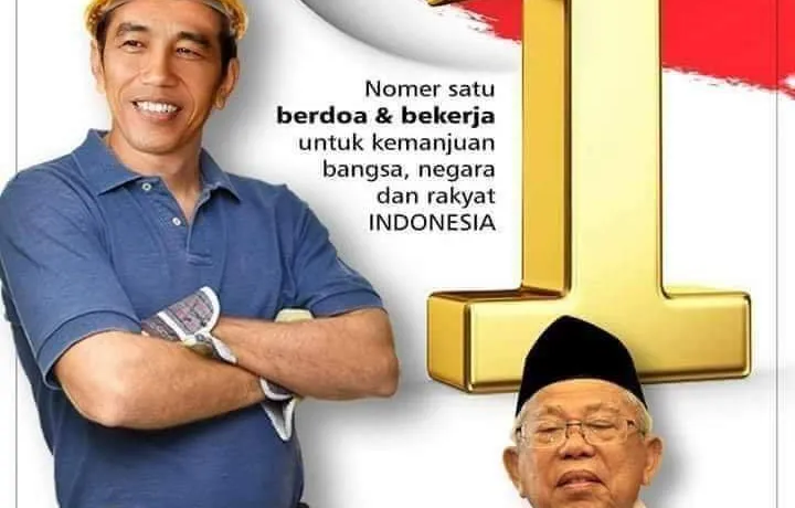 Kumpulan Meme Gambar Jokowi Amin No 01 Pilpress 2019