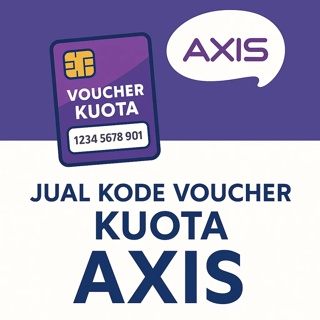 Jual kode voucher axis murah