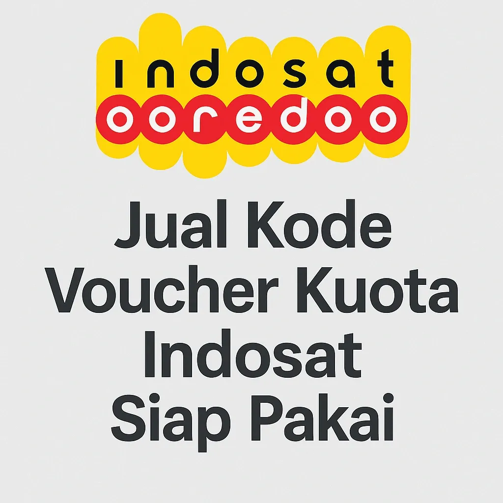 Jual kode voucher indosat murah