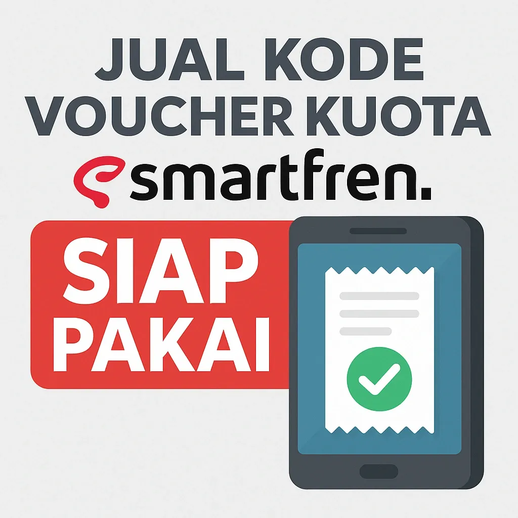 Jual kode voucher smartfren murah
