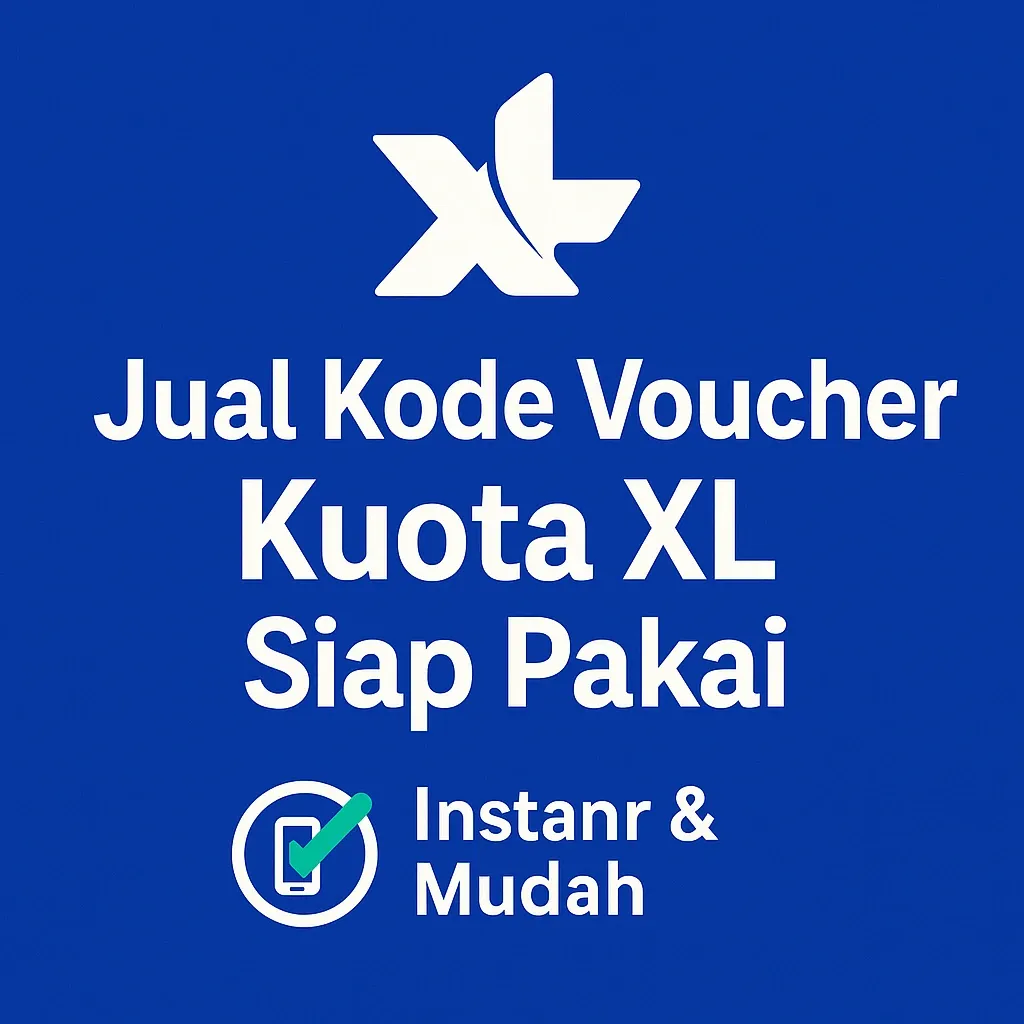 Jual kode voucher XL murah