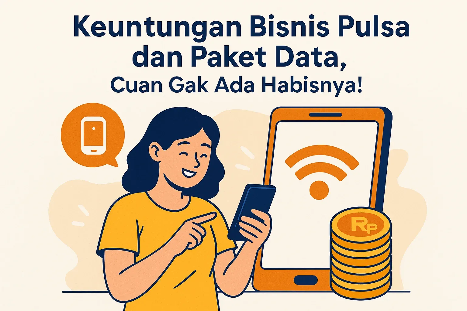 Keuntungan Bisnis Pulsa dan Paket Data