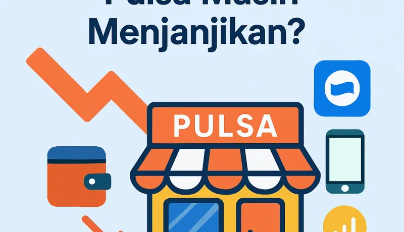 Apakah Bisnis Konter Pulsa Masih Menjanjikan? Ini Ulasannya (2025)