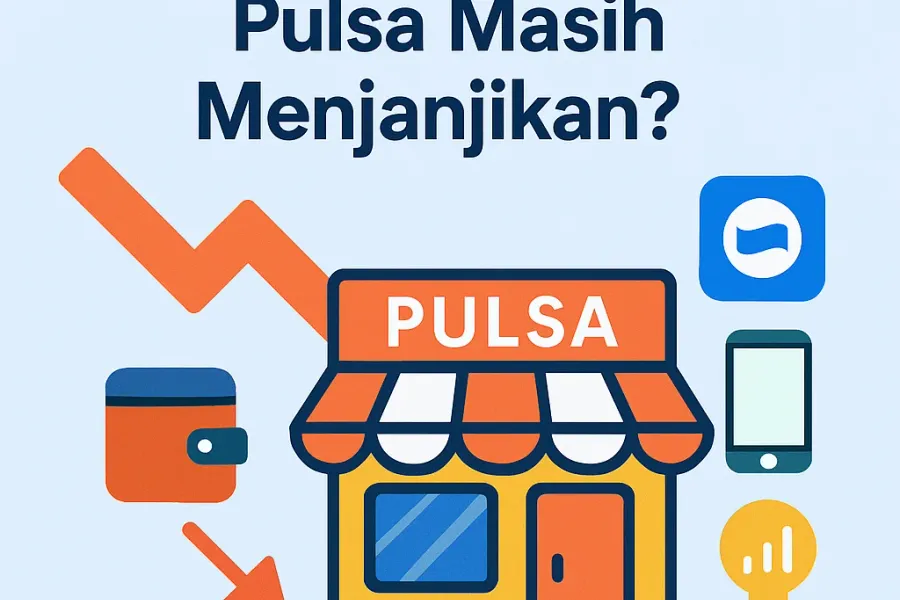 Apakah Bisnis Konter Pulsa Masih Menjanjikan? Ini Ulasannya (2025)