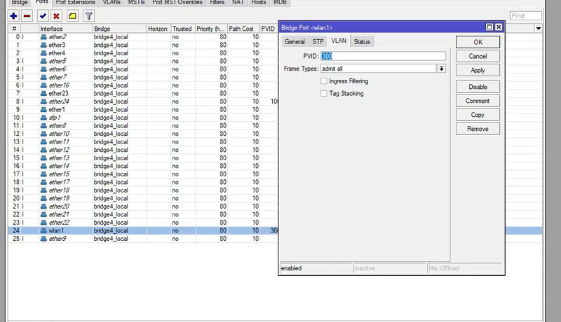 Panduan Cara Membuat VLAN Client di Mikrotik