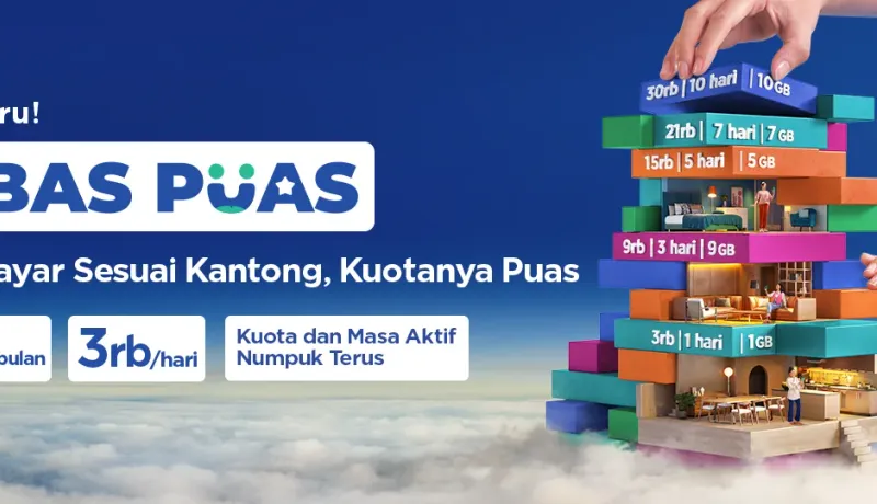 Produk Baru: Paket Data Kuota XL Bebas Puas
