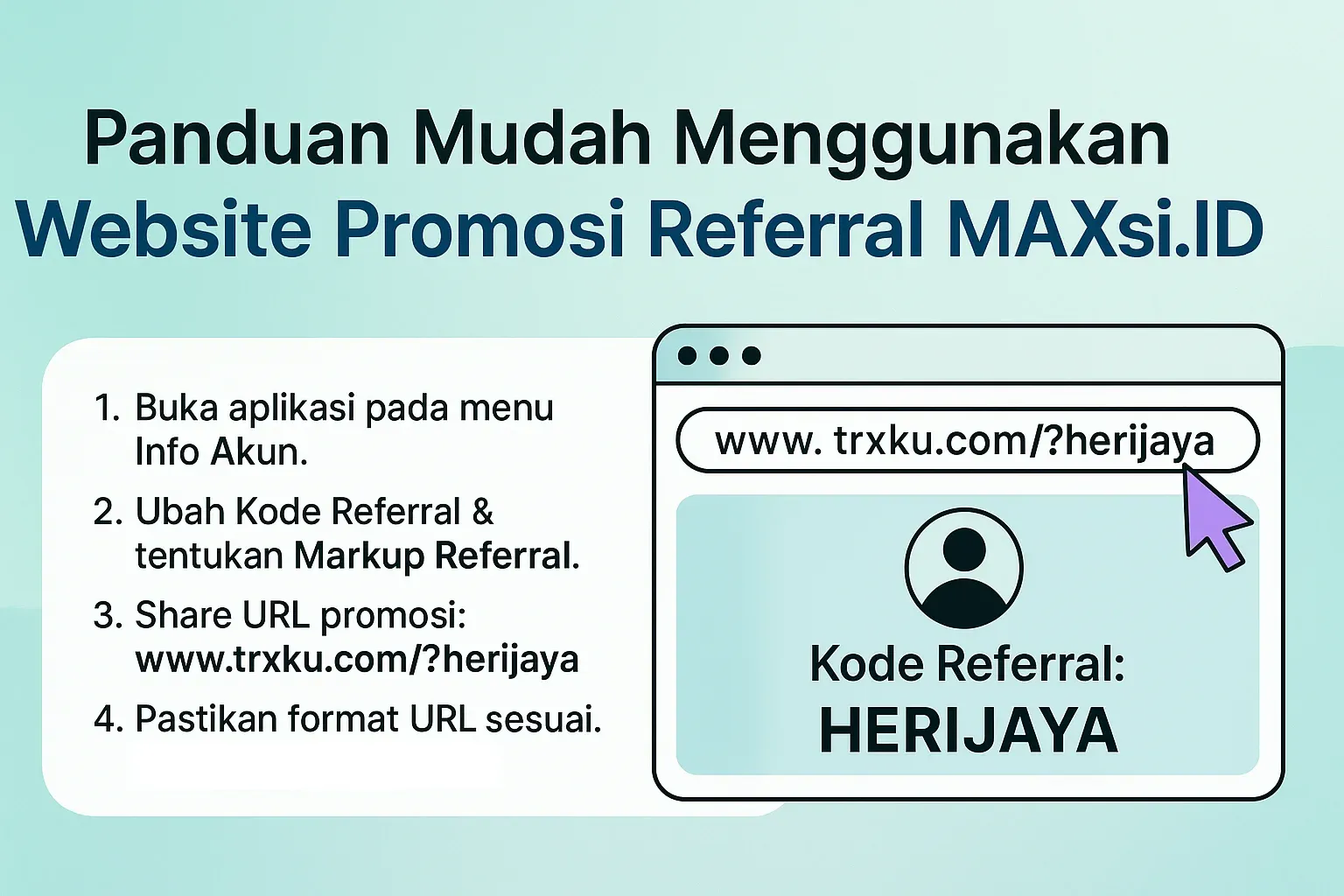 Panduan Mudah Menggunakan Website Promosi Referral