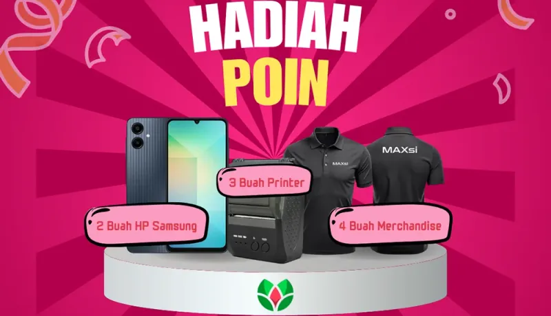 Program Poin Transaksi & Poin Belanja MAXsi.ID