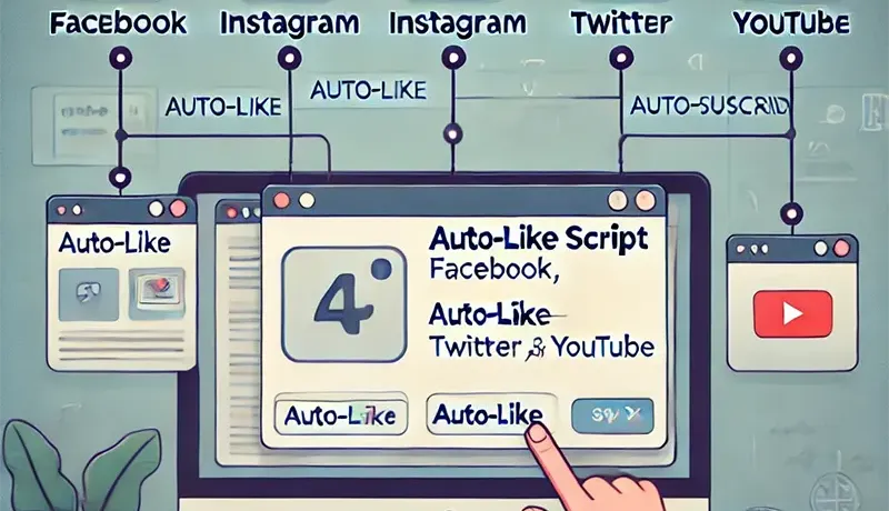 Script Auto Like Fb ig Twitter Subscribe Youtube