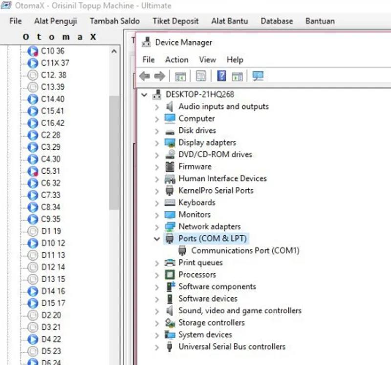 Cara Share Port COM Dial SMS Modem Pool via LAN & Internet