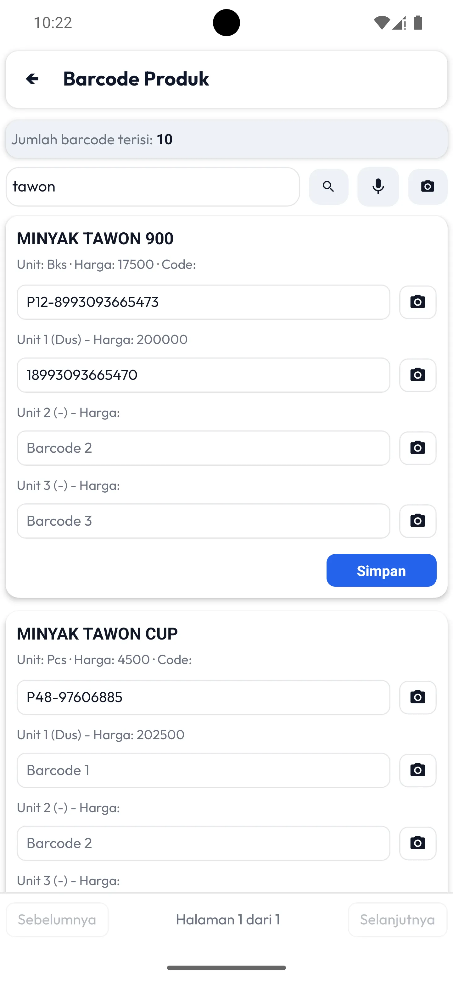 sistem barcode produk aplikasi kasir toko sembako