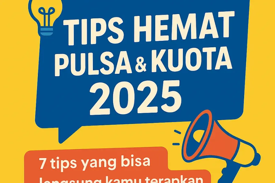 7 Tips Hemat Beli Pulsa & Kuota Internet di 2025 yang Jarang Orang Tahu