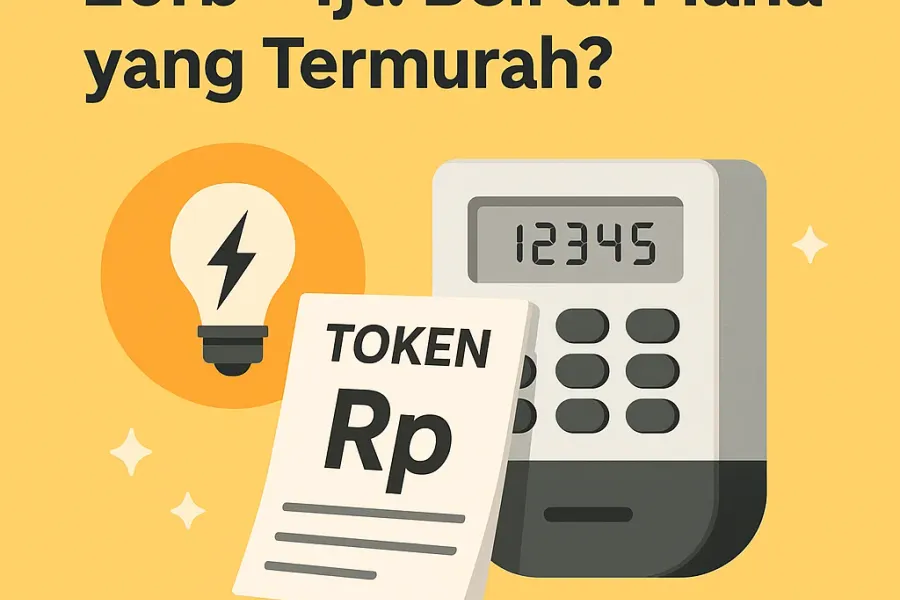 Token Listrik PLN 5rb – 1jt: Beli di Mana yang Termurah?