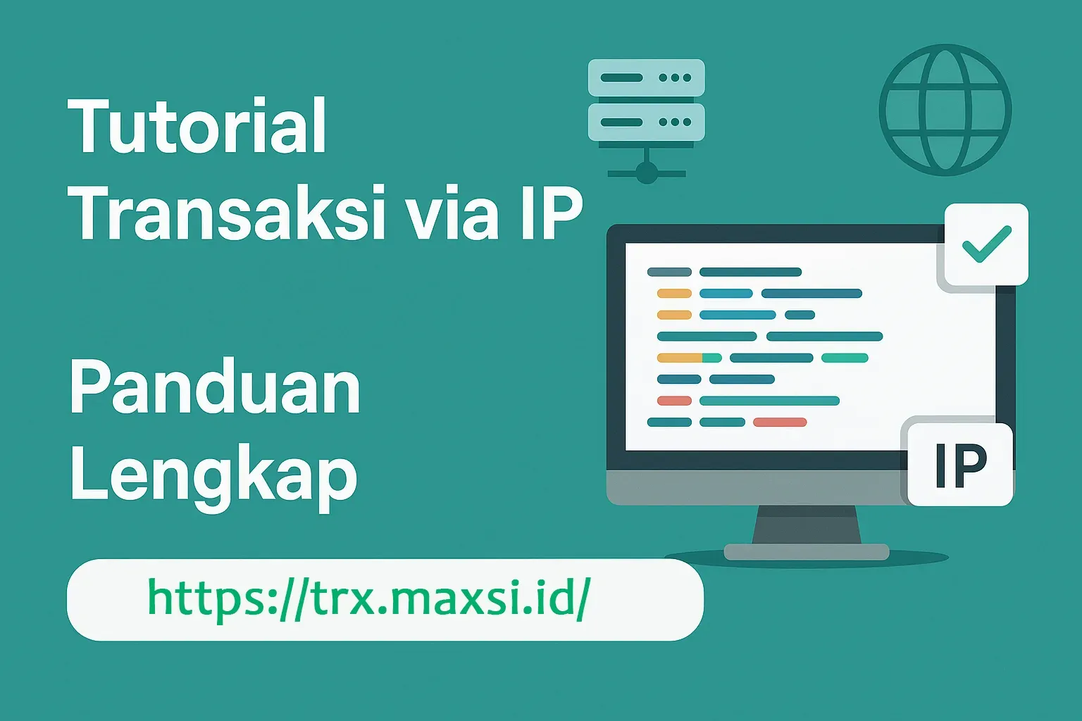 transaksi via IP