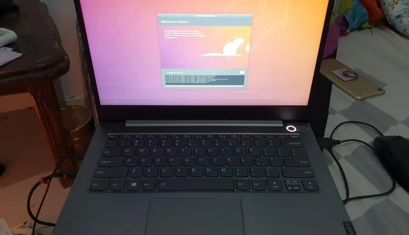 Install Ubuntu Os di Lenovo ThinkBook 14-IML