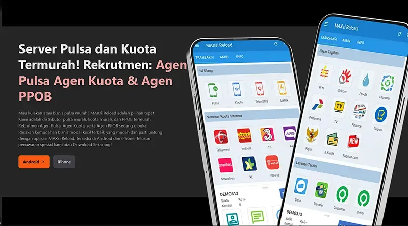 Binis Pulsa Modal Kecil Mudah & Pasti Untung