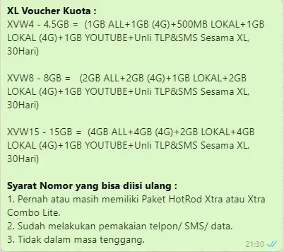 xl-voucher-kuota